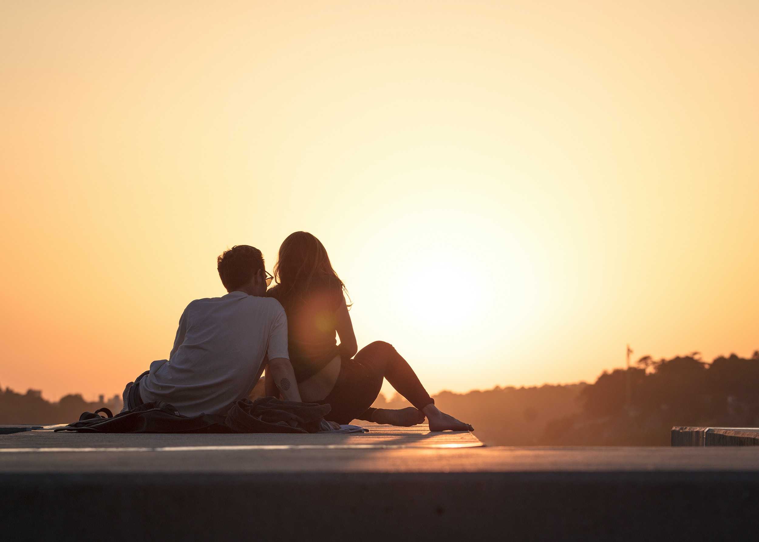 Relationship sunset